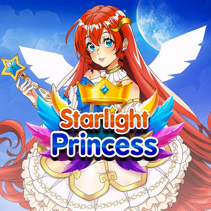 Starlight Princess anime slot with tumbling multipliers